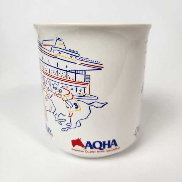 Vtg AQHA Canterbury Cup Quater Horse Equestrian Jockey Races English Stock Horse - Picture 4 of 8
